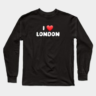 I love london Long Sleeve T-Shirt